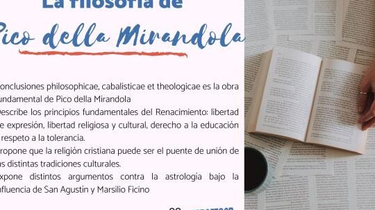 la filosofia de pico della mirandola un resumen de su vision humanista