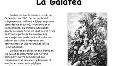 la galatea de cervantes un resumen corto para entender su trama