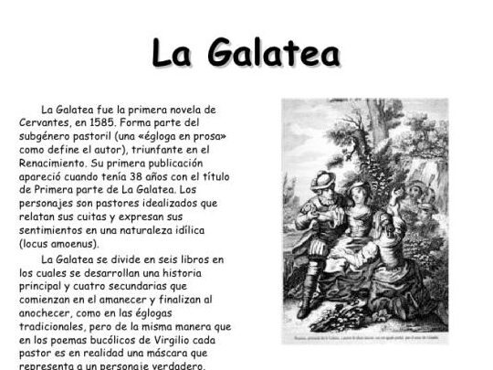 la galatea de cervantes un resumen corto para entender su trama