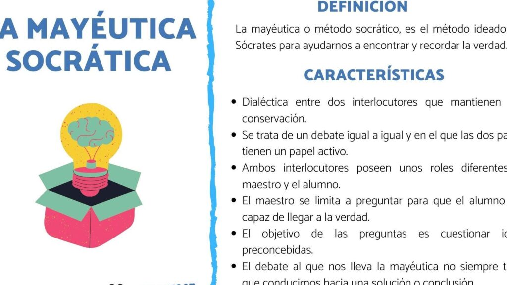 la mayeutica socratica definicion y caracteristicas de este metodo filosofico