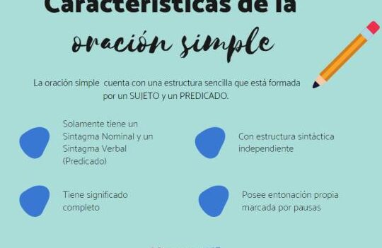 la oracion simple y sus caracteristicas todo lo que debes saber