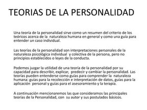 la teoria de la personalidad segun freud lo esencial