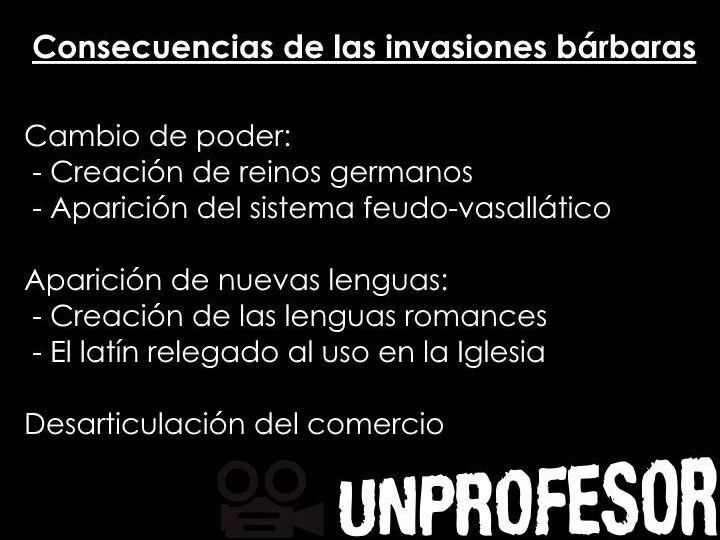 las invasiones barbaras resumen breve de su impacto en la historia