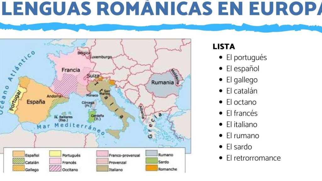 las lenguas romanicas en europa un estudio de su distribucion y evolucion