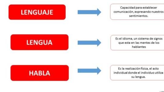 lengua vs lenguaje semejanzas y diferencias