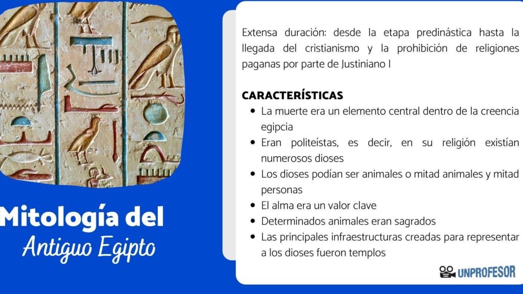 mitologia egipcia resumen y caracteristicas de una cultura antigua