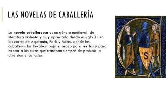 novela de caballeria descubre las caracteristicas y ejemplos de estas aventuras