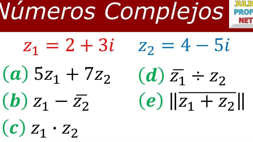 numeros complejos ejemplos que hacen facil lo complejo