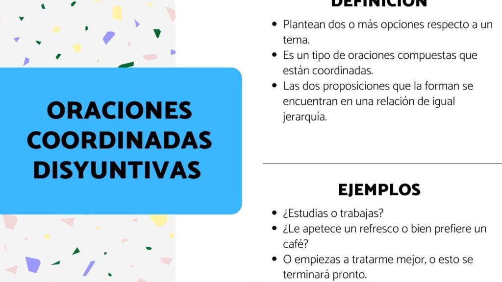 oraciones coordinadas disyuntivas descubre el poder de la eleccion