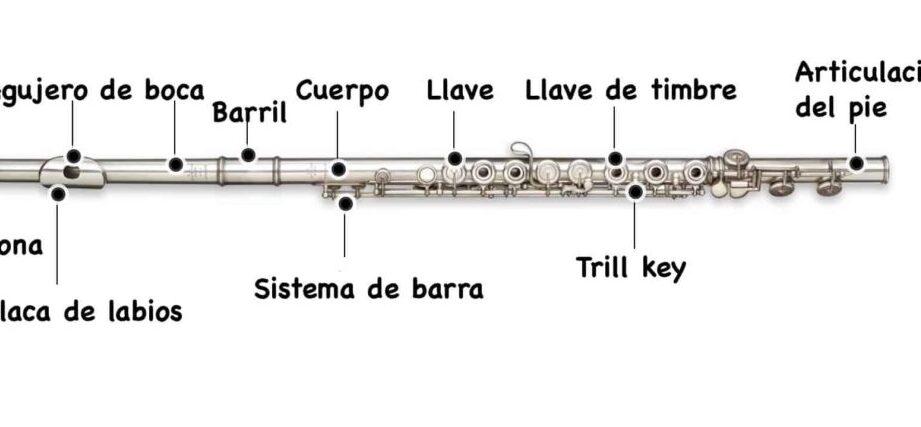 partes de la flauta travesera un instrumento que maravilla con su sonido