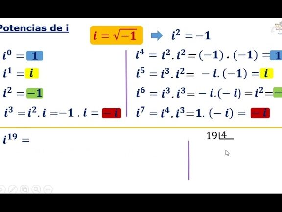 potencias de la unidad imaginaria conceptos que ampliaran tu mente