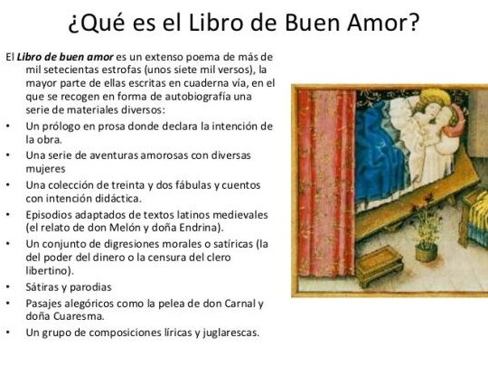 resumen corto del libro de buen amor