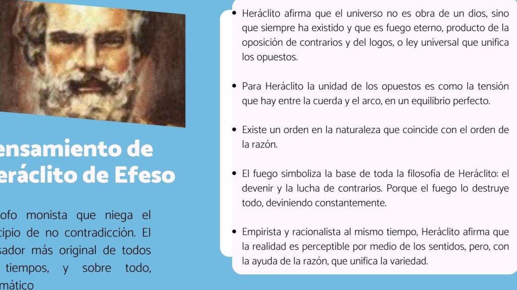 resumen del pensamiento de heraclito de efeso filosofia del cambio 1