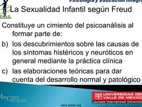 sexualidad infantil segun freud teoria