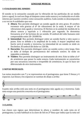 todo sobre el lenguaje musical conceptos basicos