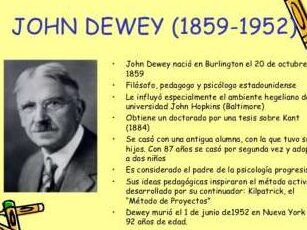 john dewey aportaciones a la filosofia educativa y su impacto