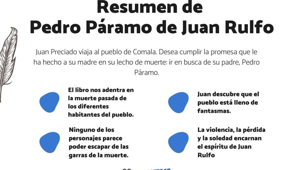 juan rulfo pedro paramo resumen corto para tu estudio