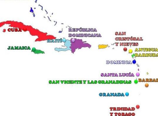 explora los paises del caribe y sus capitales