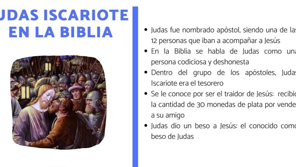 judas iscariote en la biblia un resumen revelador